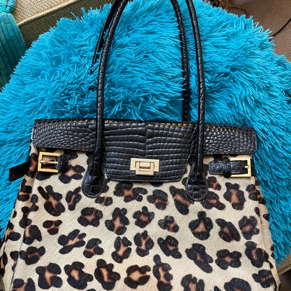 Leopard Fontanelli tote bag - Picture 5 of 5